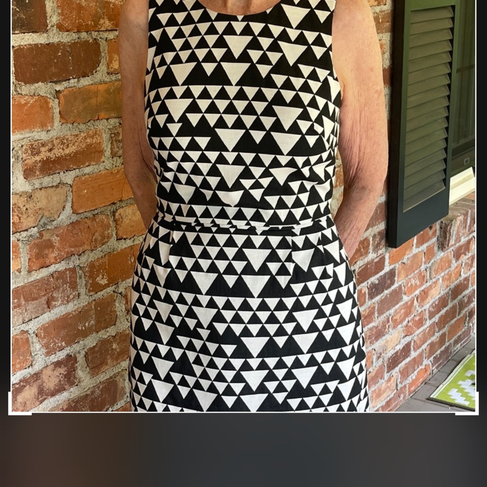 J Crew sleeveless dress, size 4.